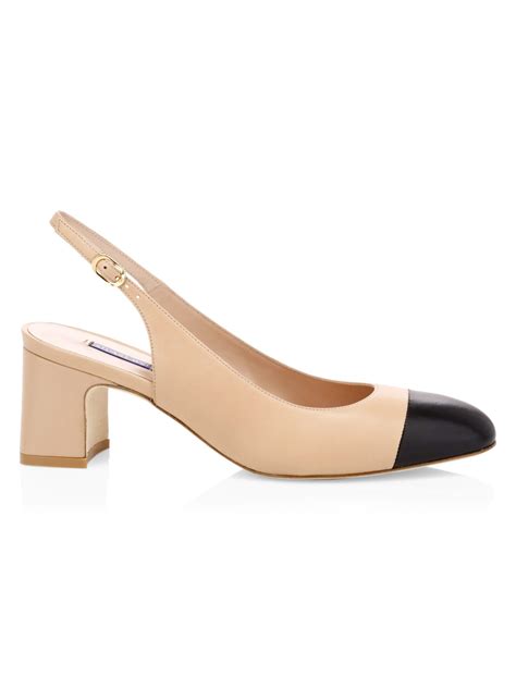 Womens Slingback Nude Heels